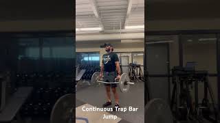Continuous Trap Bar Jump