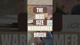 BIG brushes are best for Warhammer #warhammer