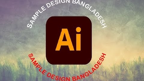 FLIP TEXT USING TYPE ON A PATH TOOL ON A CIRCLE - ILLUSTRATOR