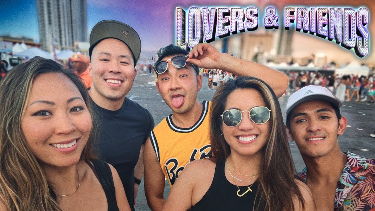 Getting into Lovers & Friends VIP for free vlog YouTube