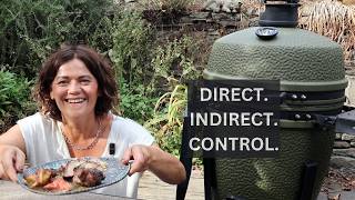 How To Cook On A Kamado - Two - Zone Grilling Made Simple