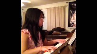 Gavotte on the piano