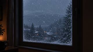 Snowfall on Window with Soft Piano - 1 Hour Cozy Winter Piano Music for Sleep & Study Snowfall By A Candlelit Window вќ пёЏ 1 Hour Cozy Winter Ambience For Sleep Relaxation