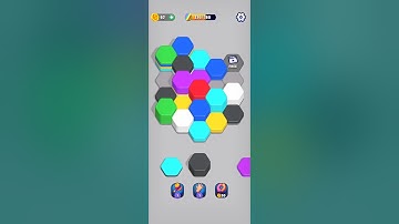 Hexa Sort level 25 gameplay#puzzle#games #puzzlegame#freefire puzzletime#hexasort #hexapuzzle#games#