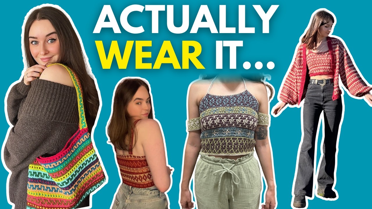 How To ACTUALLY Wear Your Crochet | Make Your Pieces Wearable