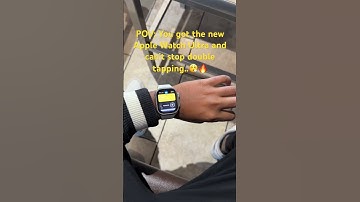 NEW Apple Watch Ultra 2 Double Tap Gesture is so USEFUL..😮‍💨🔥 #applewatchultra #applewatchultra2