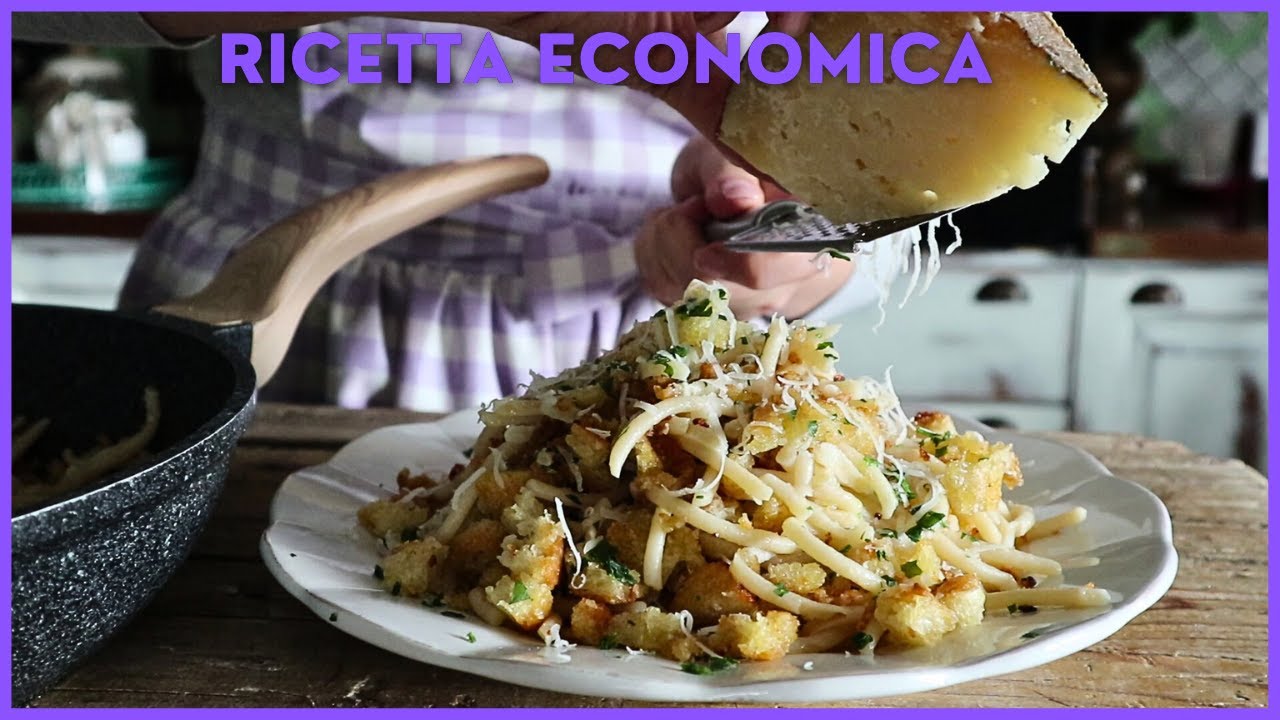 PICI con le BRICIOLE - ricetta toscana ed economica