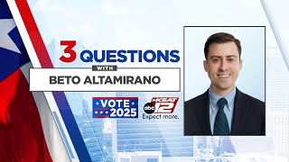 San Antonio mayor’s race: 3 questions with Beto Altamirano
