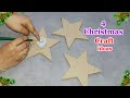 4 Christmas Decoration idea with Cardboard | DIY Affordable Christmas craft idea🎄75