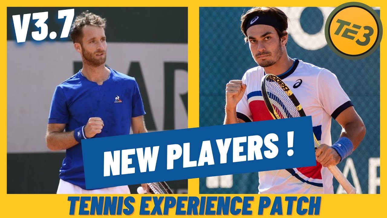 Tennis Elbow 2013 2021 Patch Teaser 🎾 New Players (Zeppieri/Lestienne