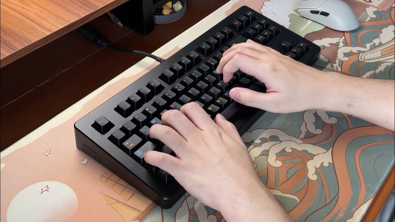 Rama U80-A Typing Sounds — C3 Tangerine v2 Switch (62g)