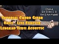 Tutorial Chord Gitar Acoustic Oasis - Live Forever (Versi Noel Galagher) Lengkap