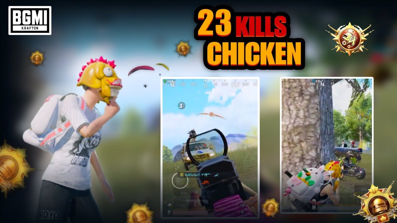 BGMI 6 FINGERS GAMEPLAY IG :- 