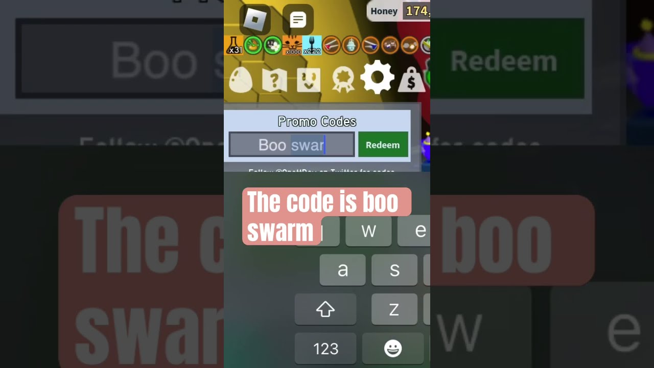 NEW BEE SWARM CODE AND BEESMAS RXTENDED Roblox Bss Beeswarmsimulator