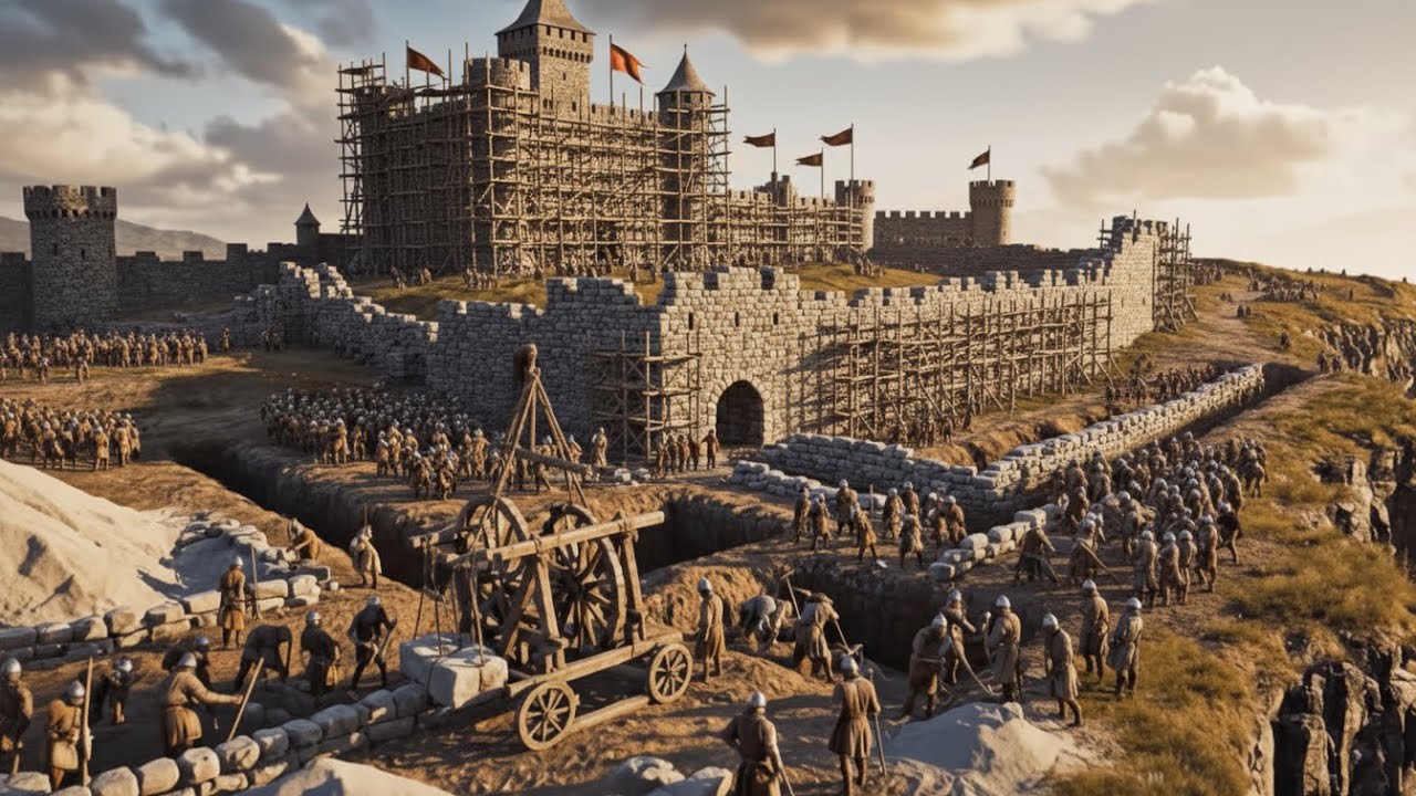 Inside Bamburgh Castle — How Engineers Built a Fortress That Defied the Sea for 1,400 Years