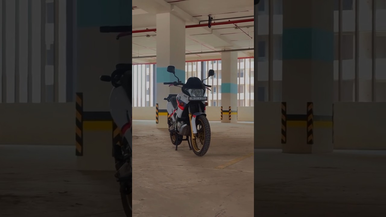 One of the first BMWs on two wheels to ever come to India. This is the BMW Funduro! Sound on