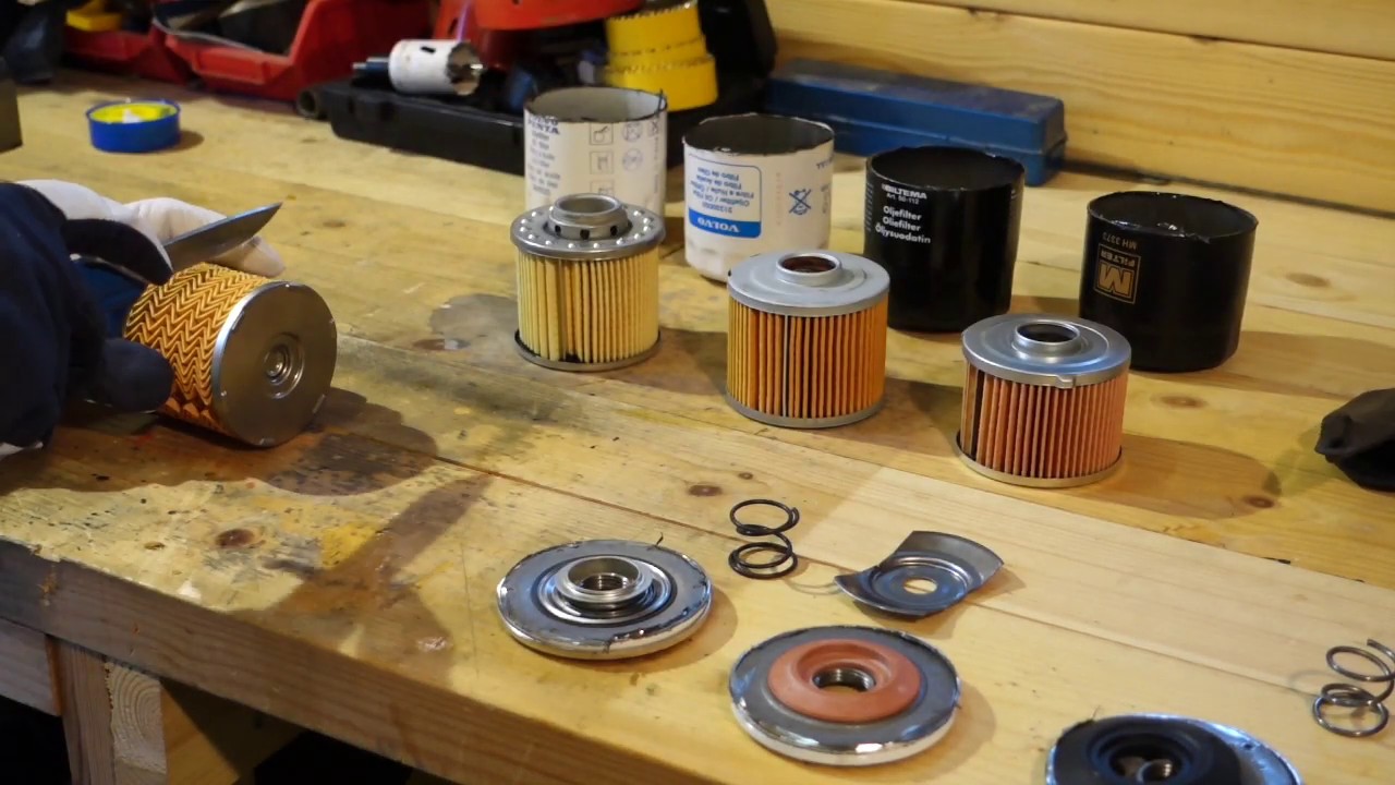 Volvo Penta oil filter replace with a better alternative? (Part 1