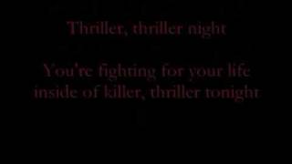 Michael Jackson Thriller Lyrics.flv