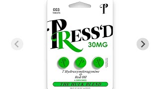 Press'd 30mg 7-Hydroxymitragynine & Red OH THE HULK BLEND!!!!!!!!!!!!