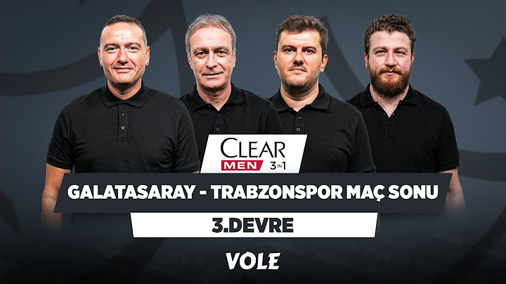Galatasaray - Trabzonspor Maç Sonu | Emek Ege & Önder Özen & Sinan Y. & Uğur K. | 3. Devre