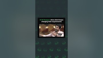 😂🤣UI UX designer: When Client Keeps Changing Their Requirements | GUVI | #shortsvideo #shortsyoutube