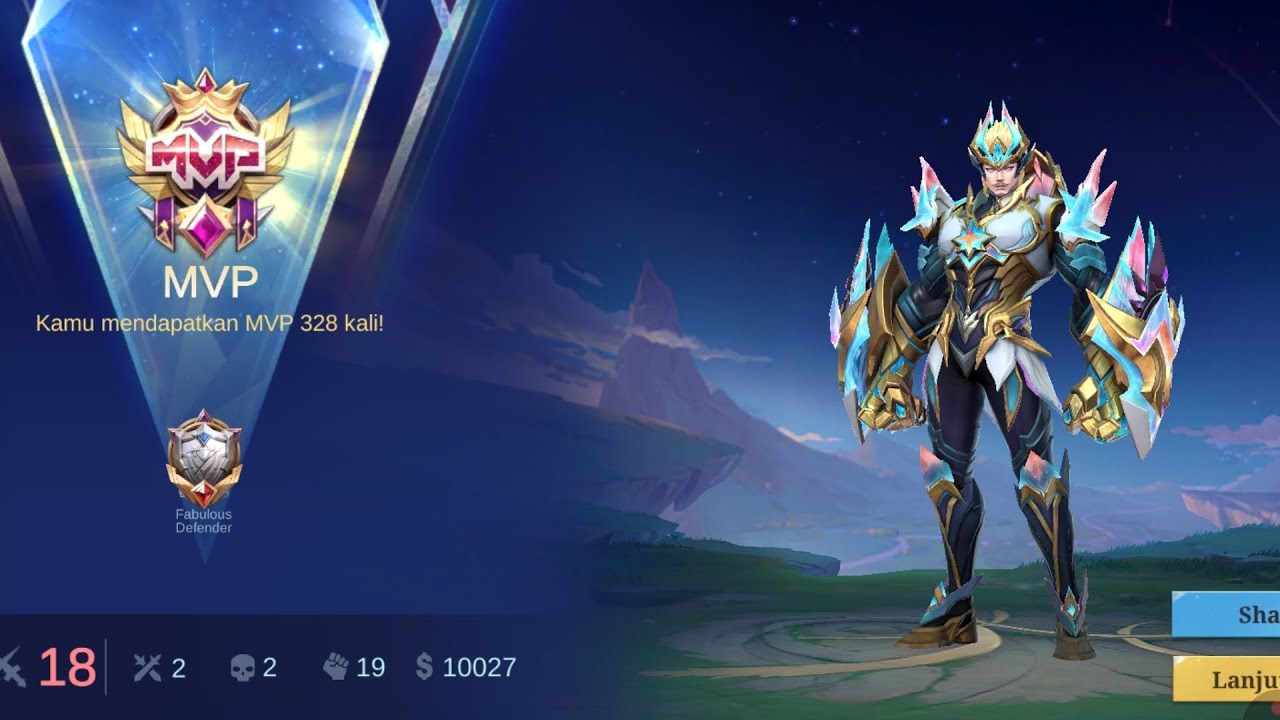 Gaya gempur maksimal dengan skill ultimate🔥Gatotkaca MLBB