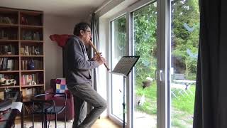 D. Scarlatti, Sonata in C major, K 105, set for alto recorder