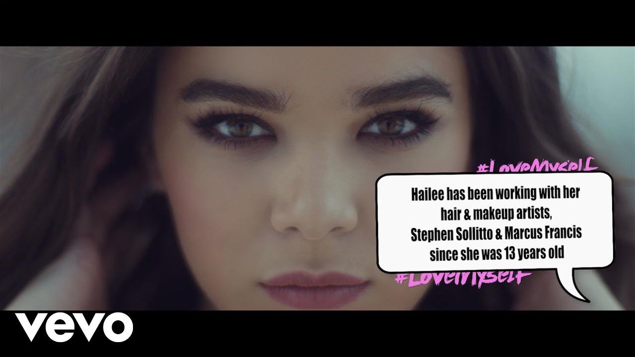 Hailee Steinfeld Love Myself (Fact Bubbles) (Vevo LIFT) Republic Records Hailee Steinfeld Love Myself (Fact Bubbles) (Vevo LIFT) Republic Records