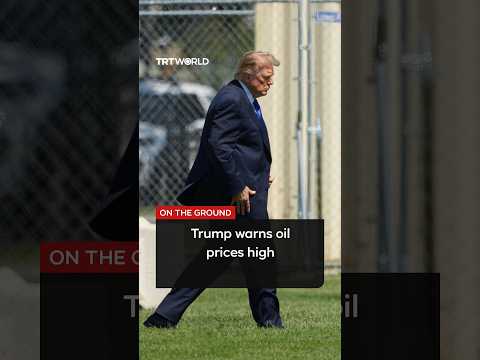 Trump says oil prices won't fall until after midterm elections