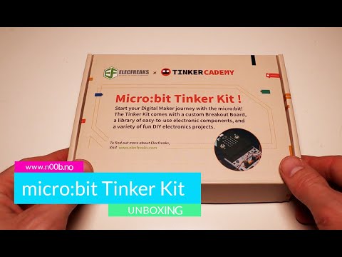 ElecFreaks micro:bit Tinker Kit Unboxing Video