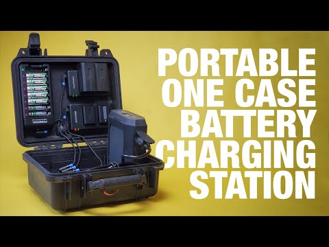 TUTORIAL: Portable One Case Battery Charging Station