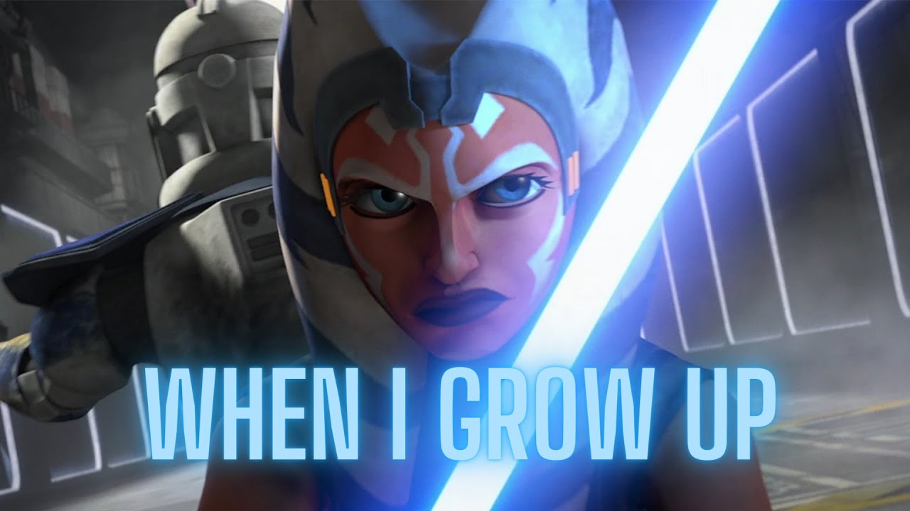 When I Grow Up Ahsoka Tano (CapCut test edit) YouTube