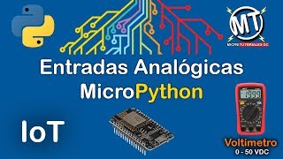 #5 MicroPython - Analog Input ADC (Analog-to-Digital Converter) | ESP8266 and ESP32
