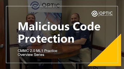 Malicious Code Protection (SI.L1-3.14.2)