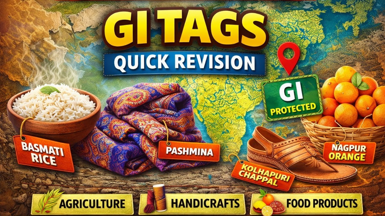 GI Tags MCQs