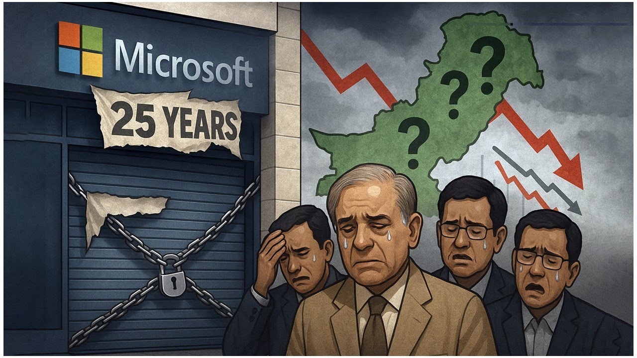 Microsoft Quits Pakistan After 25 Years | Real Reason Revealed!