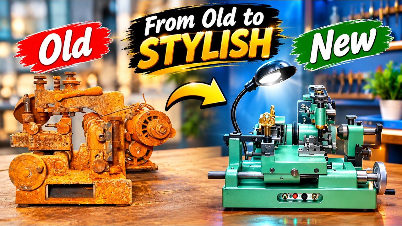 Old Rusted Generator Rusty Old Machine Restoration 🔥 | Amazing Before & After Transformation ...