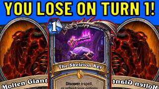 Summon 2 Molten Giants... ON TURN 1