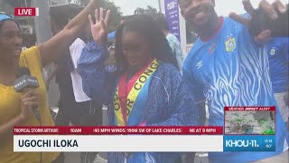 Houston officials monitor weather as fans arrive for Portugal-Congo match