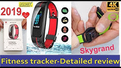 Review and how to set up a generic fitness tracker with VeryFitPro app - Amazon Skygrand 2019