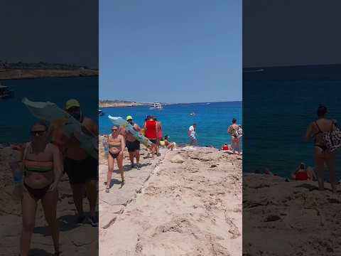 BLUE LAGOON CYPRUS #ayianapa #cavogreko #shorts