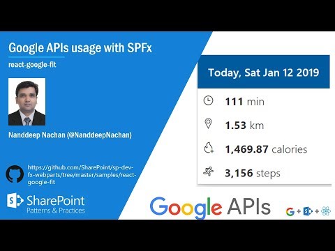 PnP Community Demo   Accessing Google APIs from SharePoint Framework Solutions