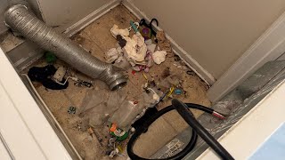 Rental property walkthrough after tenant move.