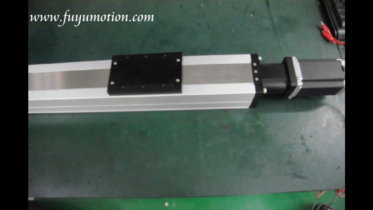 Closed ball screw linear motion guide rail for cnc,linear motion system-Video Demo