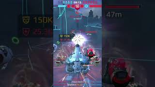 🦂 ¡Techno Scorpion Vs ULTIMATE Ao Jun! Sin piedad ⚠️ #warrobots #kill #ultimate