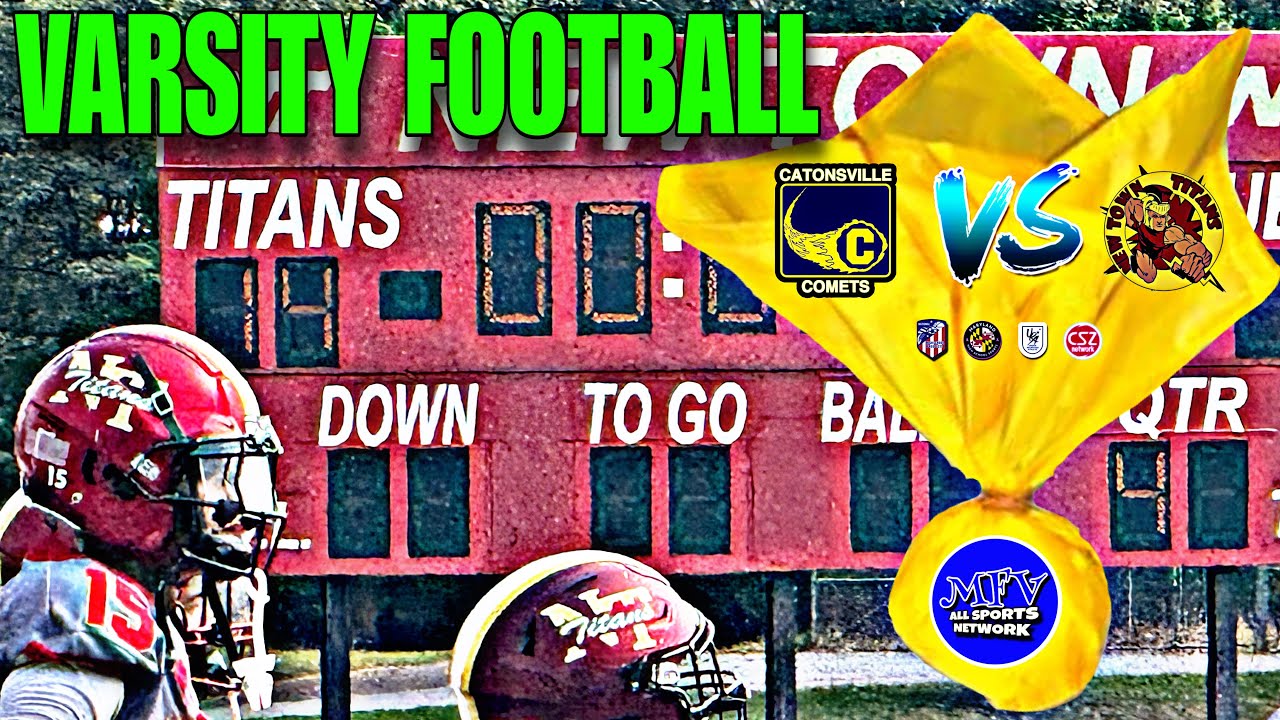 🏈🏈Я ДУМАЛ, ЧТО ВОЗЬМУ ФЛАГ | Кэтонсвилл против Ньютауна | Университетский футбол