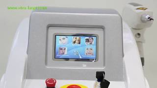 Nd yag laser carbon facial machine