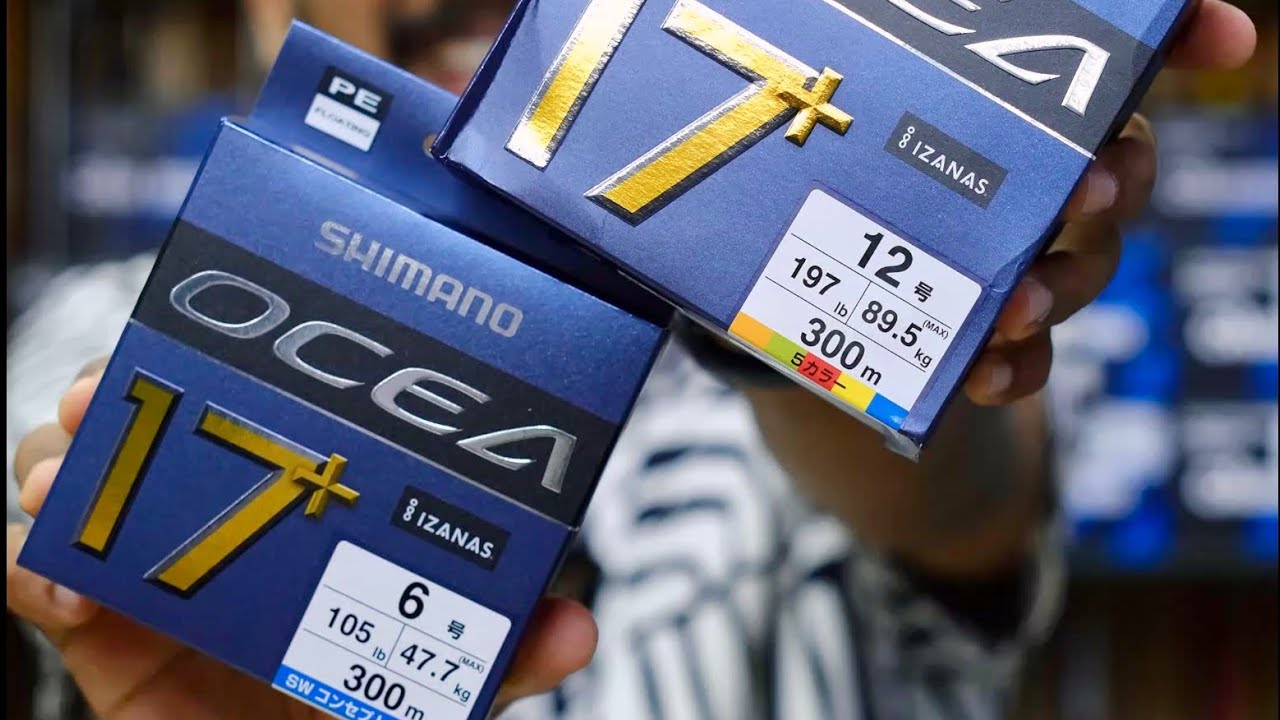 SHIMANO OCEA 17+ 300 METERS | Tackletips