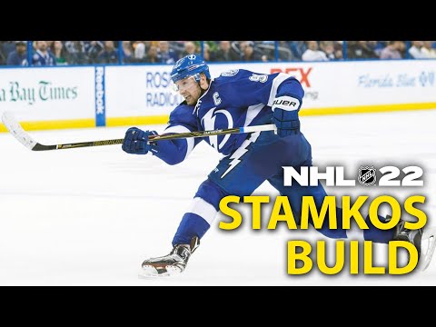 STAMKOS BUILD IN NHL 22 WORLD OF CHEL | BEST SNIPER BUILD EASHL