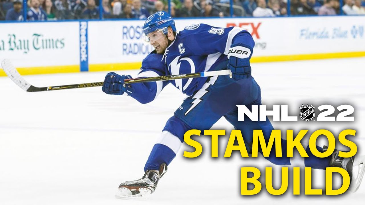 STAMKOS BUILD IN NHL 22 WORLD OF CHEL | BEST SNIPER BUILD EASHL